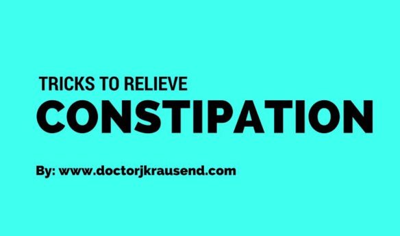 Ways to relieve constipation