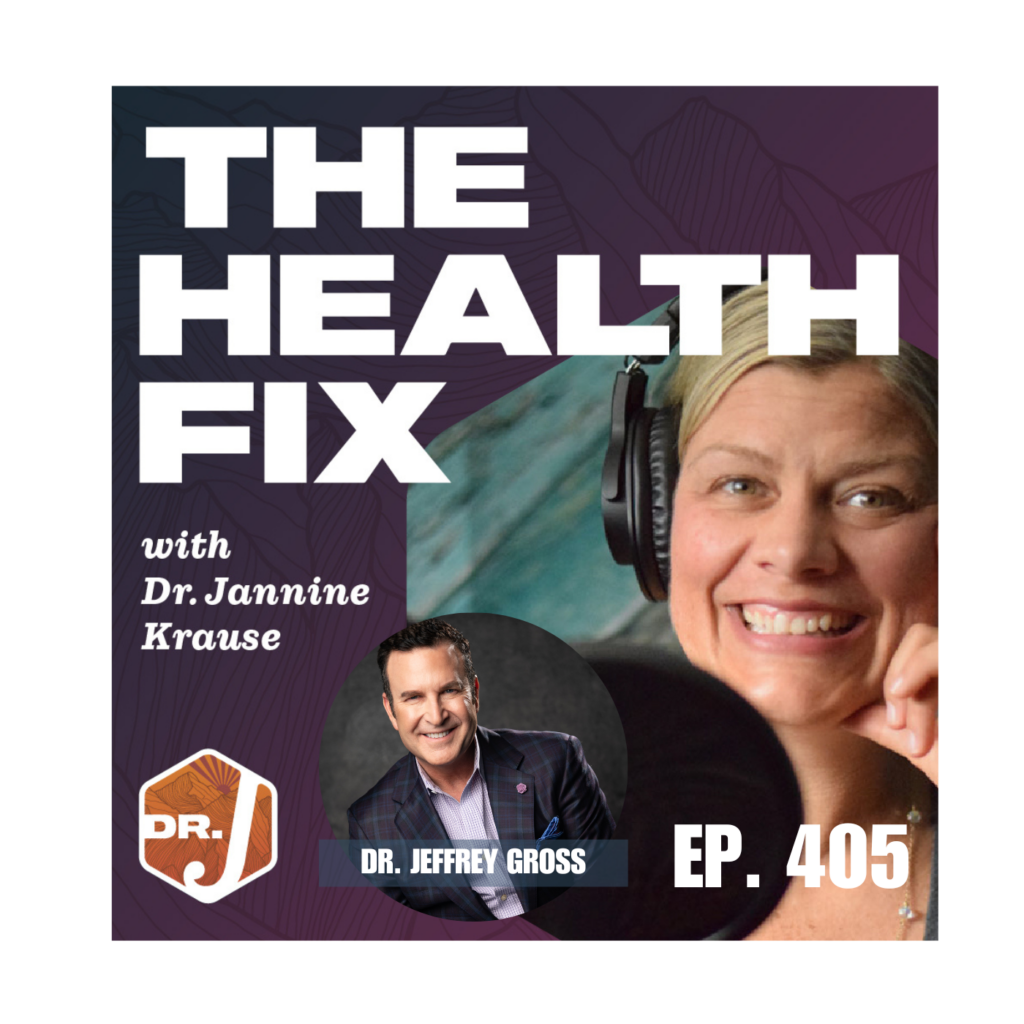 Ep 405: Exosomes, Stem cell Therapy and More for Pain Relief, Injury Recovery & Vitality with Dr. Jeffrey Gross