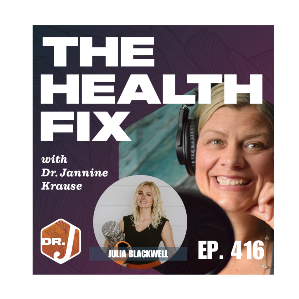 Ep 416: Healthy fascial tissue - the key to optimal health, mobility & longevity? with Julia Blackwell
